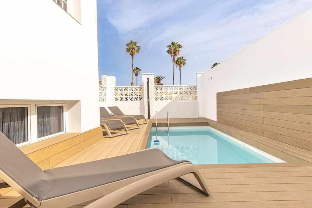 La Favorita Preciosa Villa Con Piscina Privada Corralejo Eksteriør bilde